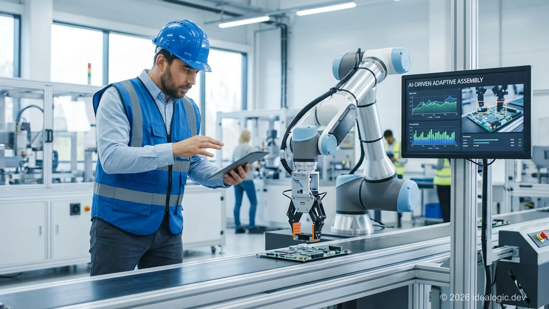 Explore how AI and robotics convergence is revolutionizing industrial automation through machine lea