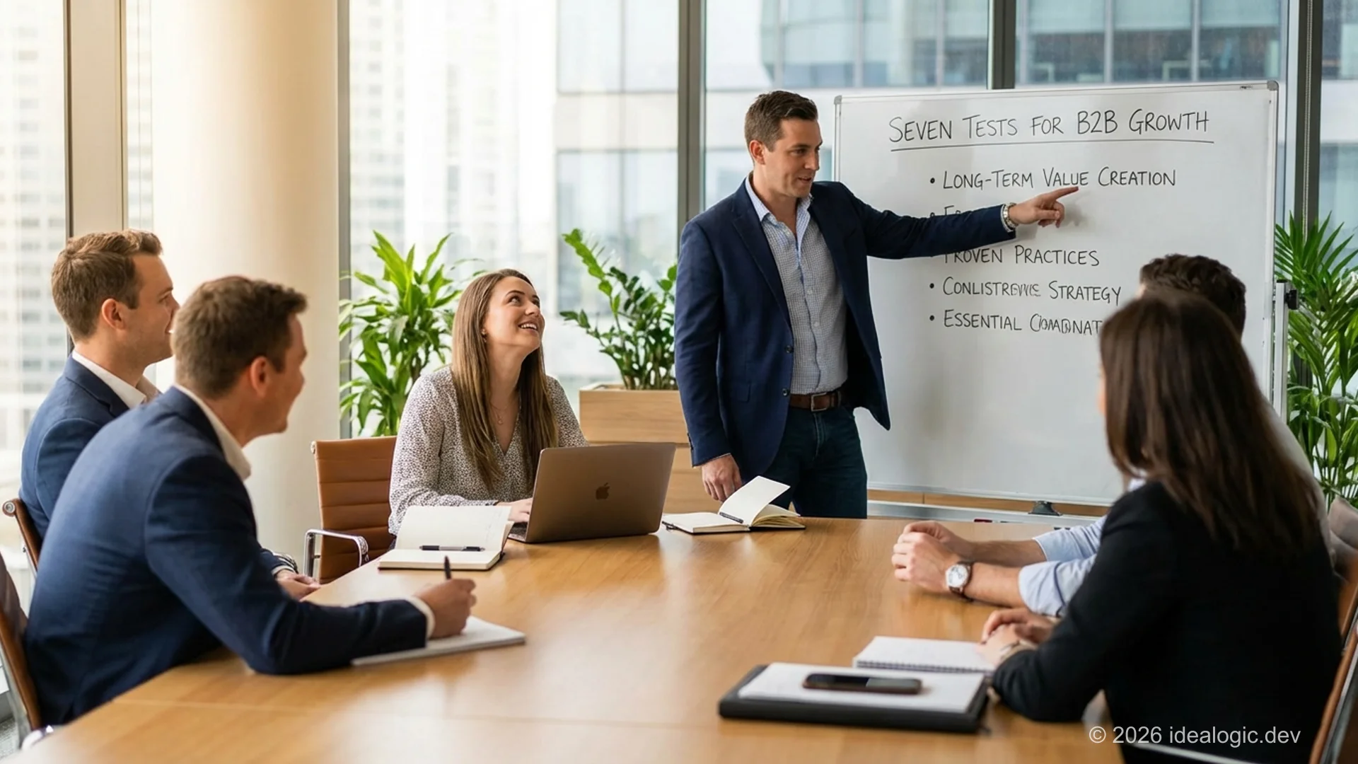 Discover seven proven practices that successful B2B companies use to achieve above-market growth rat